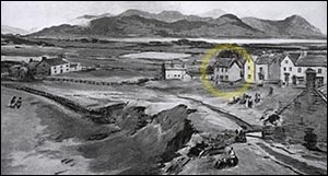 Drawing of Llandudno in 1850s