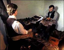 Llangernyw shoe workshop