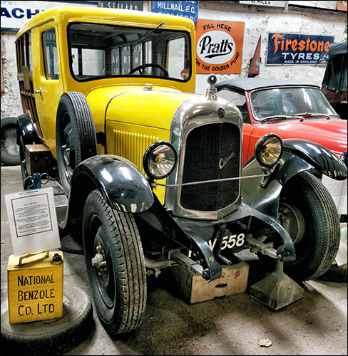 Photo of 1925 Citroen van at Llangollen Motor Museum