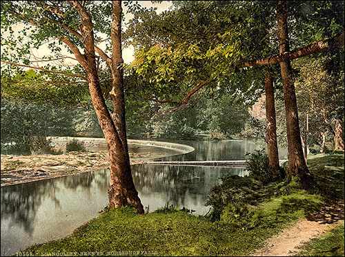 Photo of horseshoe falls c.1890