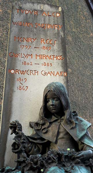 Photo of Llansannan writers memorial