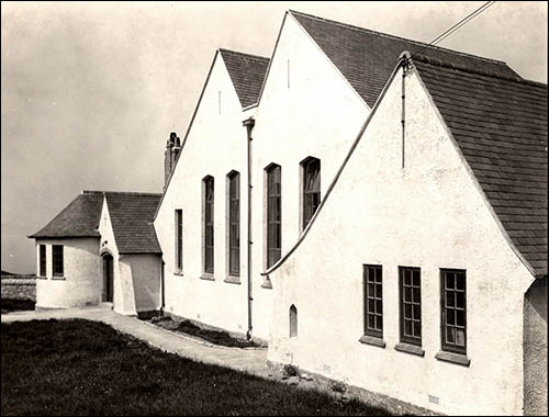 Old photo of Llysfaen chuch hall