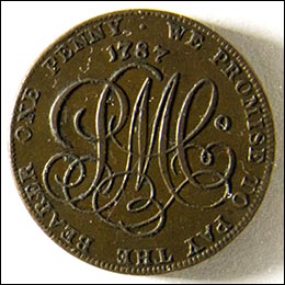 Photo of Anglesey halfpenny