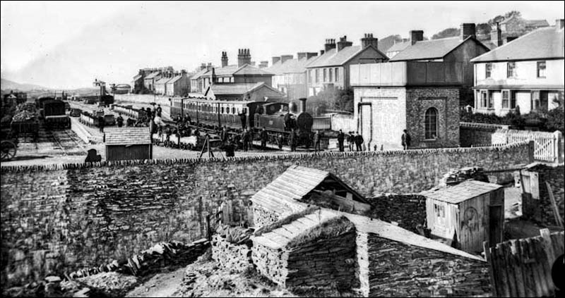 Photo of Nantlle station c1875