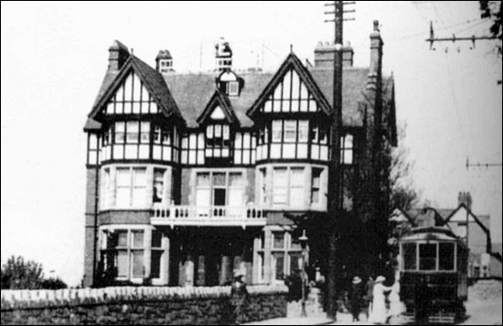 Photo of tram at Old Colwyn terminus