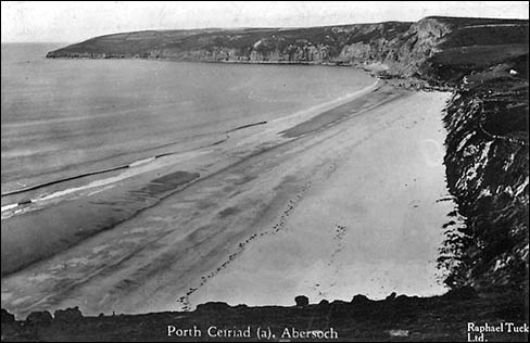 Photo of the view over Porth Ceiriad in the 1930s