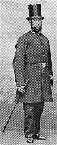 Photo of Victorian Pwllheli policeman William Hughes