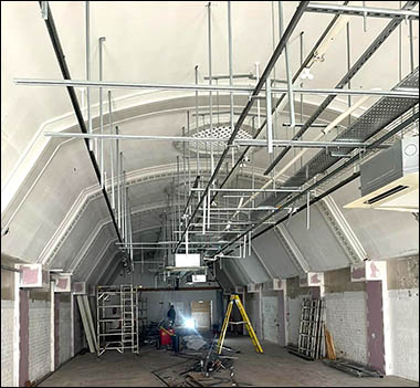 Photo of Rhos Playhouse restoration in 2022