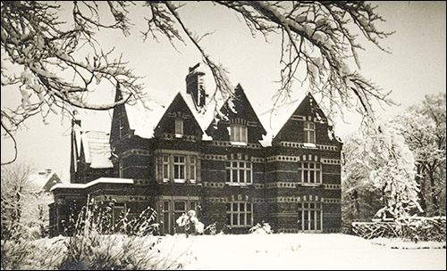 Old photo of Bodannerch showing its original size