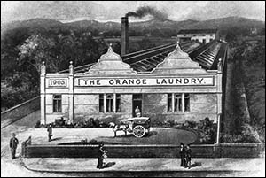 Drawing of Grange Laundry, Rhyl