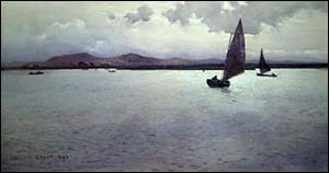 Watercolour of Marine Lake