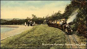 Old photo of Rhyl Miniature Railway