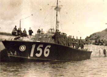 Photo of RAF rescue launch at Tenby