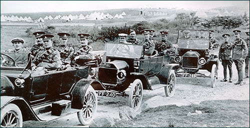Early photo of Bronaber camp