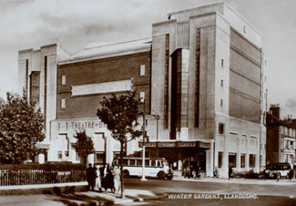 photo of the former winter gardens building