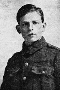 Portrait of Private Jack Evans