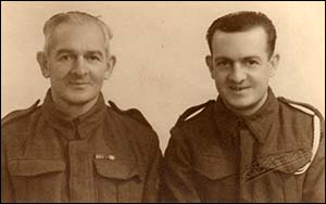Photo of Emrys Owen with hifs father William Owens